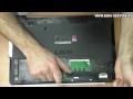 Как разобрать ноутбук ASUS X550 для замены привода и чистки лайт.