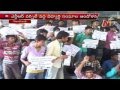 SFI, PDSU, AISF stage dharna over 'B' Category MBBS entrance process