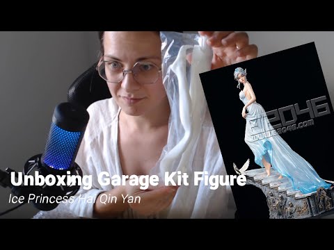 Unboxing Garage Kit Figure - Ice Princess Hai Qin Yan