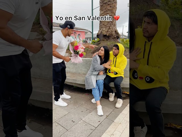 Yo en san Valentín ,, si no soy feliz nadie será feliz #humor #parejagraciosa