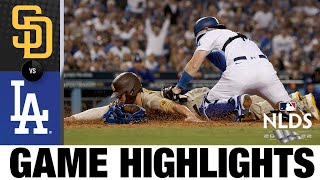 Padres vs. Dodgers NLDS Game 2 Highlights (10/12/22)| MLB Highlights