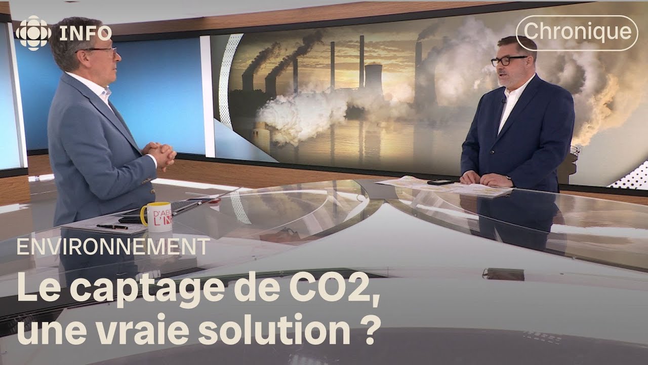Réduire les changements climatiques avec les gaz carbonniques ? | D'abord l'info