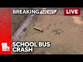 LIVE: SkyTeam 11 Exclusive: A school bus rolled over in Columbia - wbaltv.com