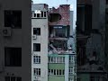 Kyiv apartment building damaged by Russian drone - ABC News