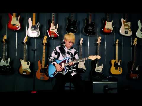 Inst guitar at Fender show room Ryunosuke Yamagishi