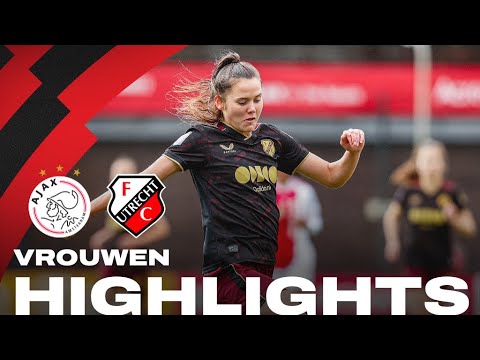 Ajax Vrouwen - FC Utrecht Vrouwen | HIGHLIGHTS