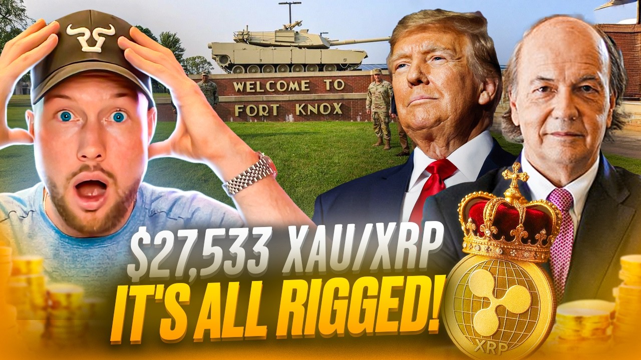Ripple XRP IT'S RIGGED: GOLD PRICE CONFIRMS MAJOR CRASH! Jim Rickards' 20k XAU PRICE PREDICTION 2025