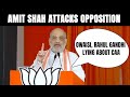 CAA News | Owaisi, Kharge, Rahul Gandhi Are Lying: Amit Shah Accuses Opposition Of Misleading People