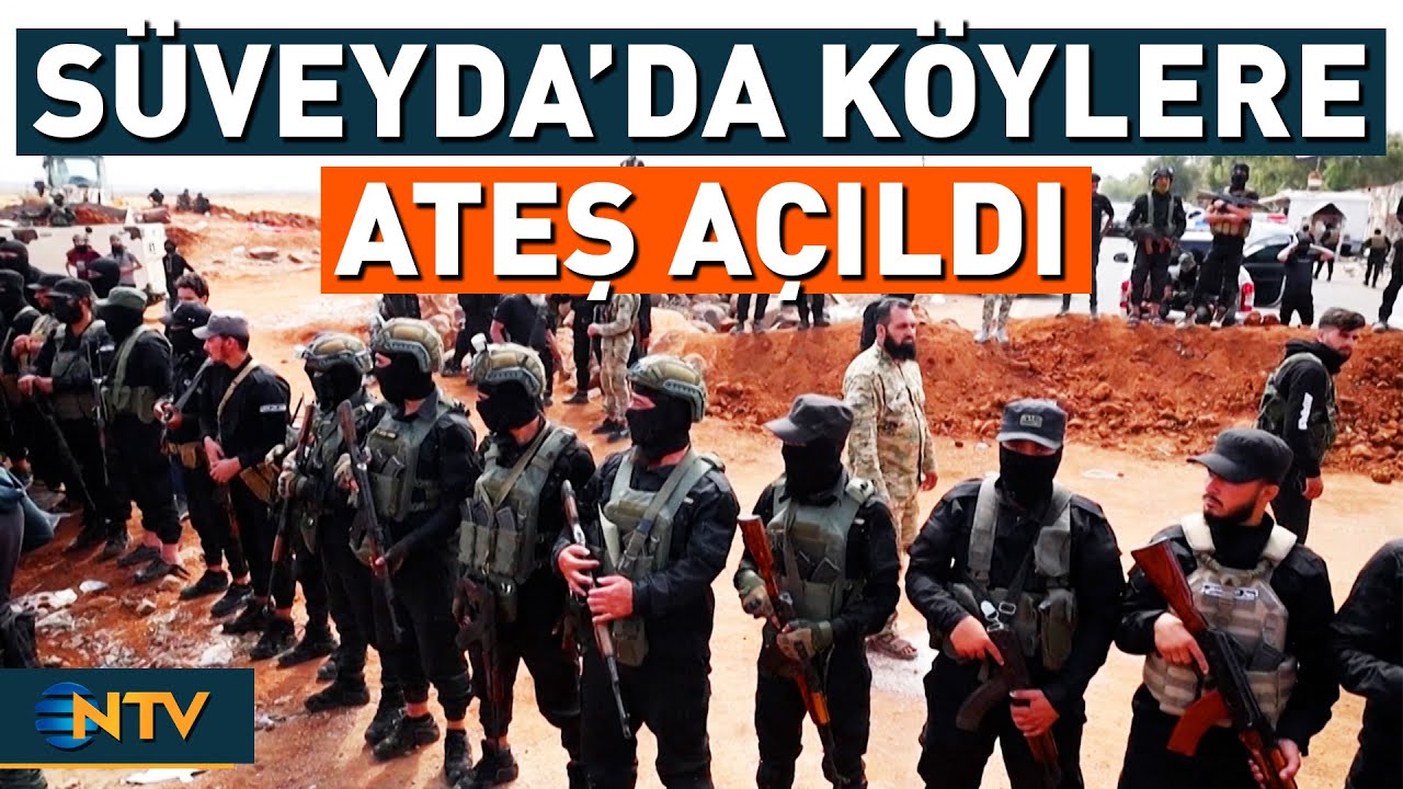 Dürzilerin Yaşadığı Süveyda'da Çok Sayıda Köye Ateş Açıldı | NTV