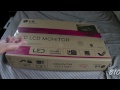 LG 27 Inch LED Monitor (E2742V) Unboxing