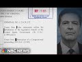 Following Comey indictment, Trump suggests more political prosecutions could be coming