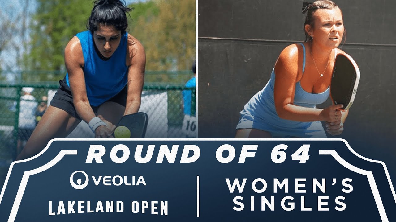 Mehvish Safdar v Giovanna Morelli at the Veolia Lakeland Open