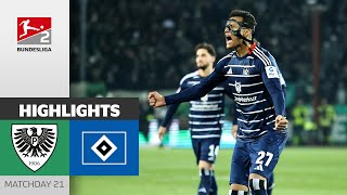 Selke Scores SV To Victory! | Preußen Münster — Hamburger SV 1-2 | Highlights | MD 21 — Bundesliga 2