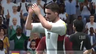 مباراة المانيا وتشيلى كاس القارات والعودة فى الشوط الثانى pes6 2017 ...