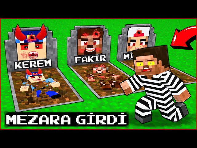 AREF KÖTÜ İKİZLERİN MEZARINA GİRDİ! 😱 - Minecraft