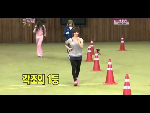 Dream Team TaeYeon, Jessica, Sunny Fast Walk Game