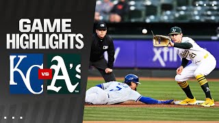 Royals vs. A's Game Highlights (6/19/24) | MLB Highlights