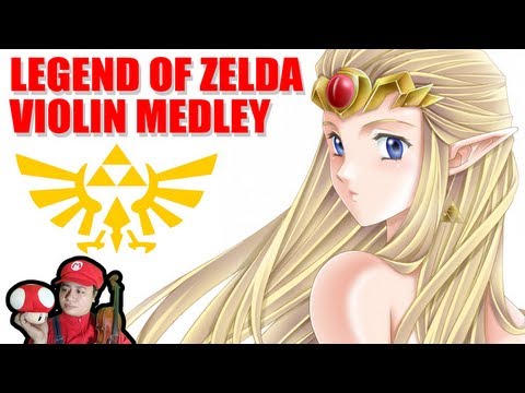Legend of Zelda Violin Medley | Main Theme/Dark World/Kakariko Etc. || String Player Gamer