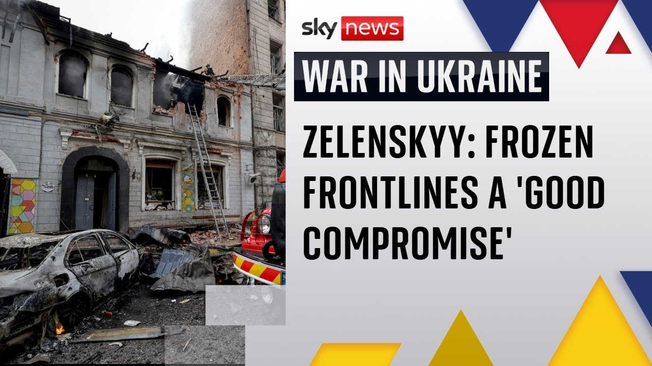 Zelenskyy hails Trump peace proposal | War in Ukraine