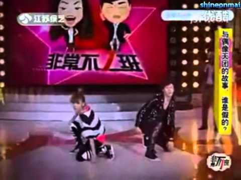 EXO-M dance History with a girl