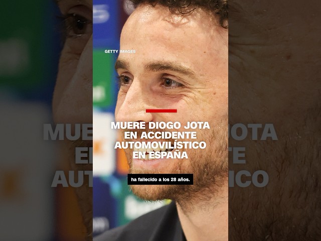 Muere Diogo Jota en accidente automovilístico en España