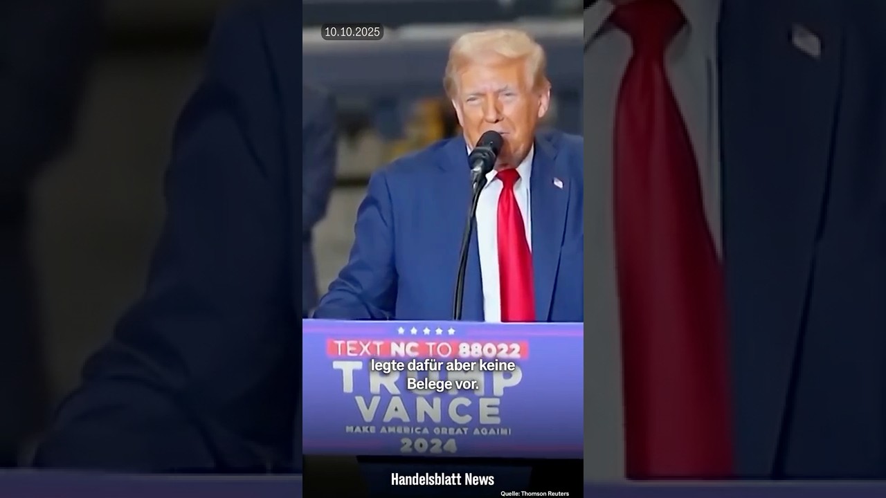 Trump geht leer aus - María Corina Machado erhält Friedensnobelpreis