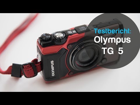 video Olympus Tough TG-5 Digitalkamera (12 MP, 25-100mm 1:2,0 Objektiv, GPS, Manometer, Temperatursensor, Kompass) schwarz