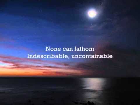 Indescribable - Instrumental with lyrics - YouTube