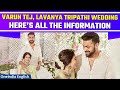 South Stars Varun Tej, Lavanya Tripathi's Wedding: Unveiling the Theme, Decor & More