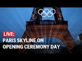 LIVE: Eiffel Tower light show in Paris for the opening ceremony of 2024 Olympics