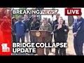 LIVE: Gov. Wes Moore, officials provide updates on Key Bridge collapse - wbaltv.com