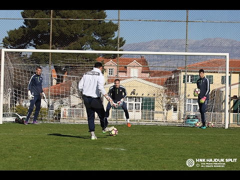 Morning training in Postira