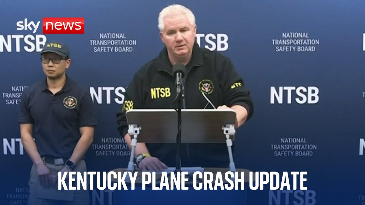 Update on plane crash in Louisville, Kentucky, which killed at least 12 people