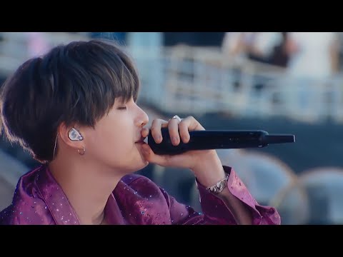 BTS (방탄소년단) Suga - Seesaw - Live Performance HD 4K - English Lyrics