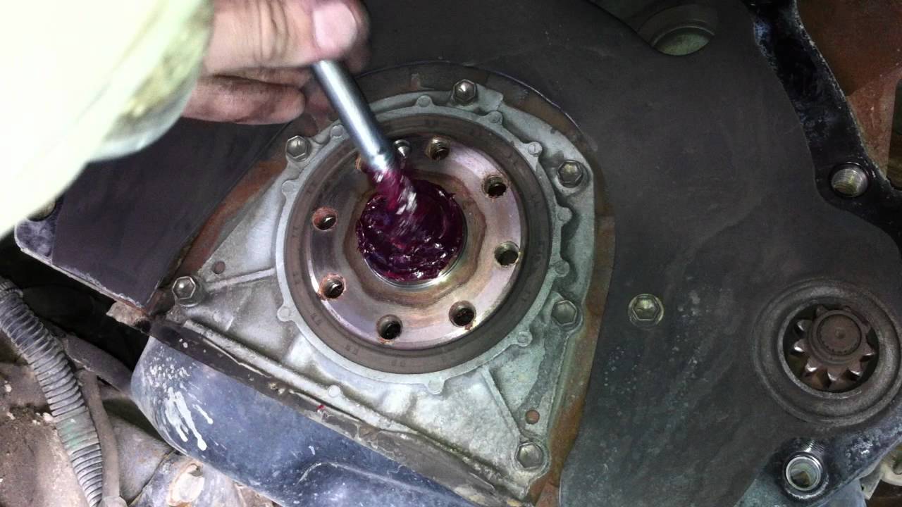 How to remove a clutch pilot bearing without a puller ... 1993 mazda mx3 engine diagram 