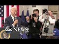 Biden reacts to US soccer team win at World Cup