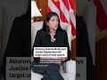 Attorney General Bondi says Justice Department will target users of hate speech  - 00:43 min - News - Video