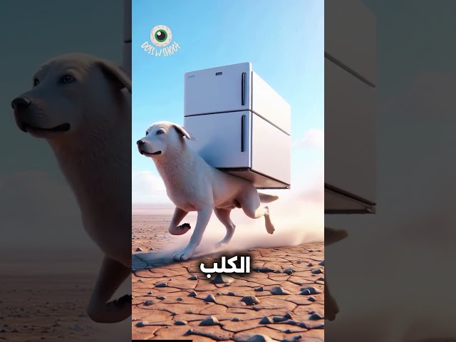 الكلب جاب تلاجة للواد... استنى وشوف ليه!😱!