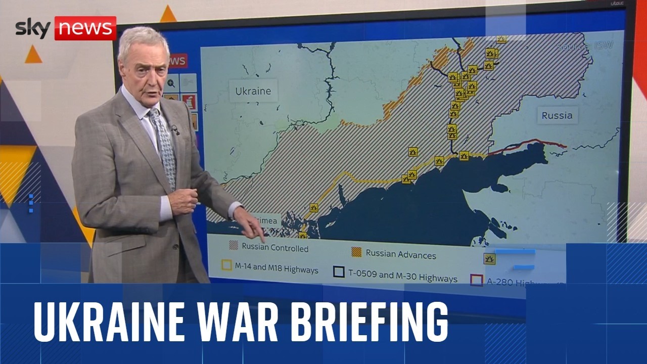 What's happening on the frontline in Ukraine? | War briefing with Professor Michael Clarke
