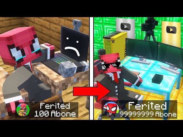 NASIL YOUTUBER OLDUM? - Minecraft