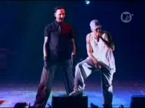 eminem vs. marilyn manson - the way i am (live)
