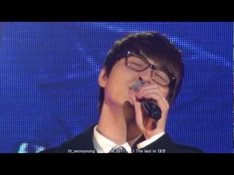 sg워너비 이석훈 편지 20111211 THE LAST in 대전