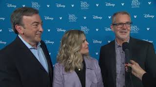 D23 2019 - Frozen II - Itw Jennifer Lee, Chris Buck and Peter Del Vecho (official video)