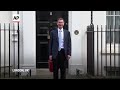 UK Chancellor Jeremy Hunt leaves Downing Street with red box ahead of delivering budget  - 00:44 min - News - Video