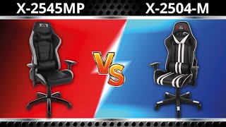 Геймерское кресло GT Racer X-2504-M Black/Blue (Massage)