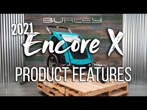 Burley encore best sale x bike trailer