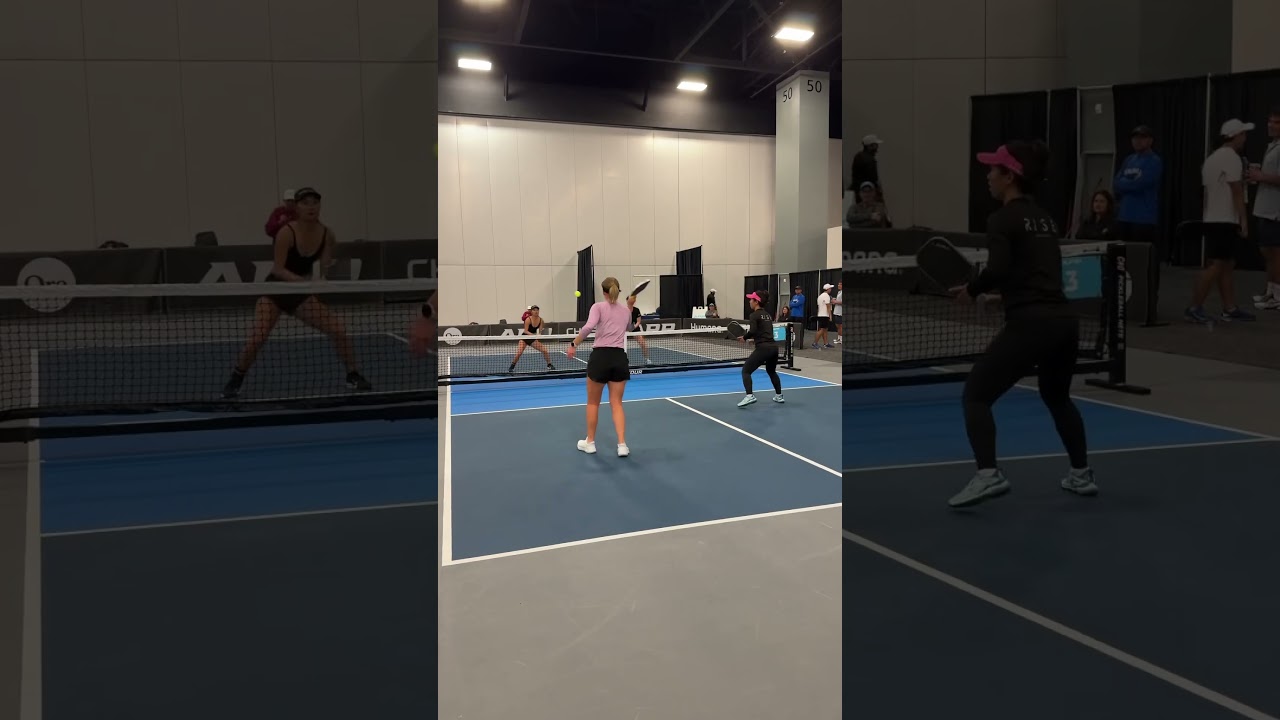 That backhand flick placement is just absolutely disgusting 😮‍💨 #pickleball #shorts