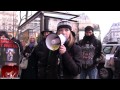 Rassemblement anti vivisection devant les agences d'Air France (26.01.2013)