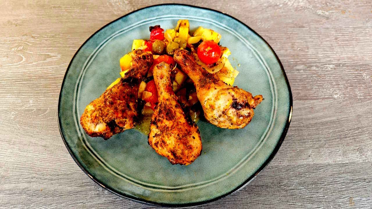 Grilované kuře bez grilu? V tomhle pekáči chutná jako z řecké taverny | @zadnyspeky