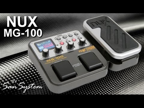 Guitar Effects - NUX  " MG 100 " (Multi effects Processor)